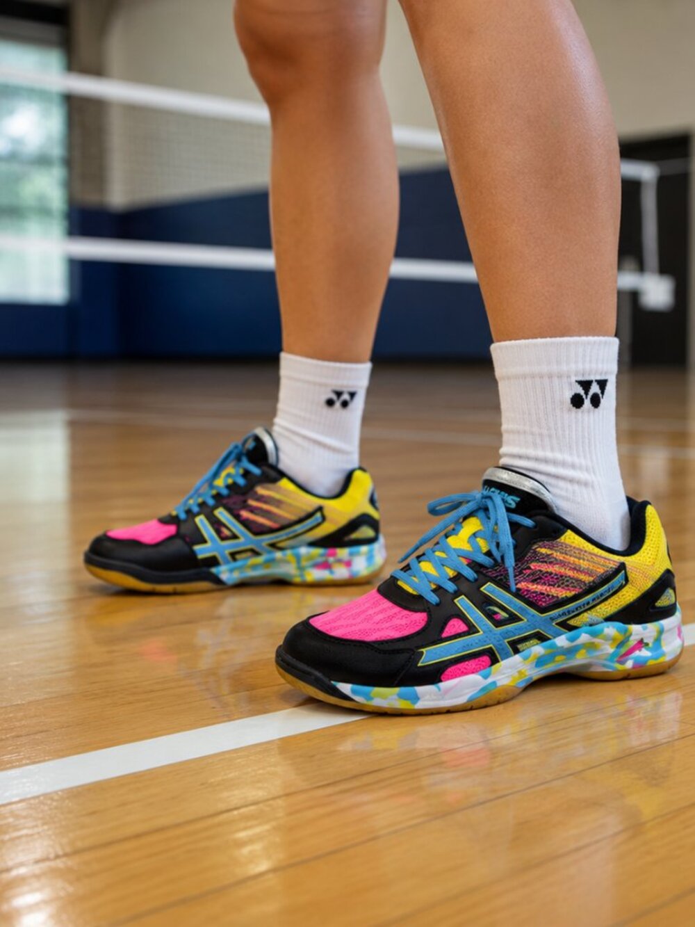 LEFUS Court Shoes Women's 6.5 Indoor Volleyball Badminton Pickleball Athletic Sn